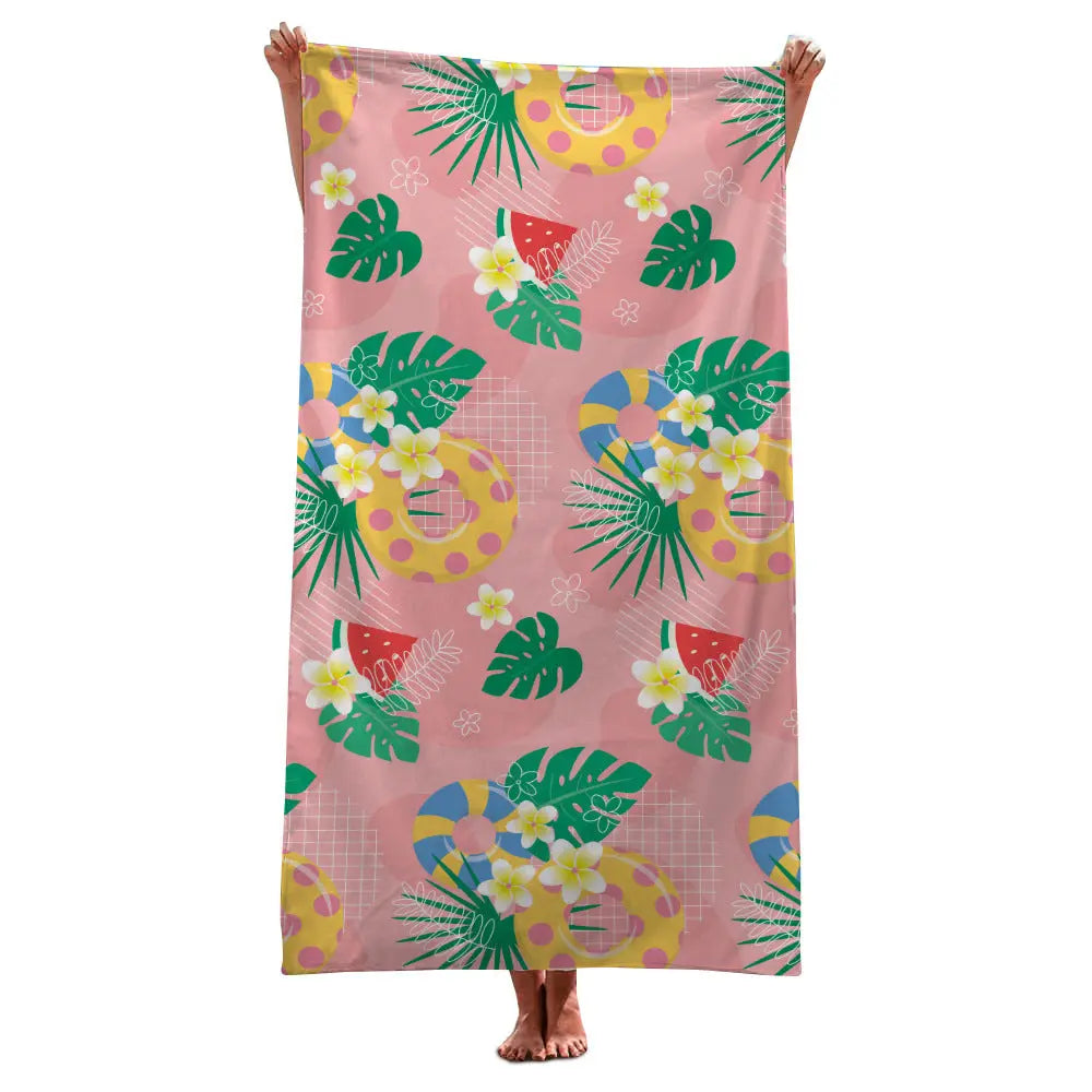 Serviette de Plage Imprimée NAOMI YJQ0794-70x35cm