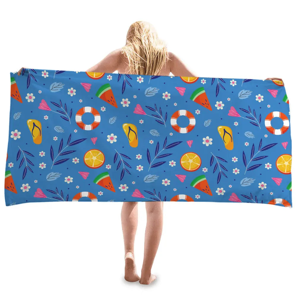 Serviette de Plage Imprimée NAOMI YJQ0795-70x35cm