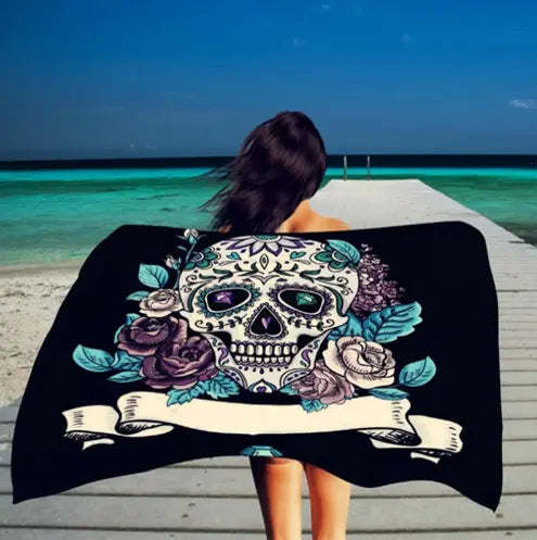 Serviette de Plage Imprimée Taro 1style