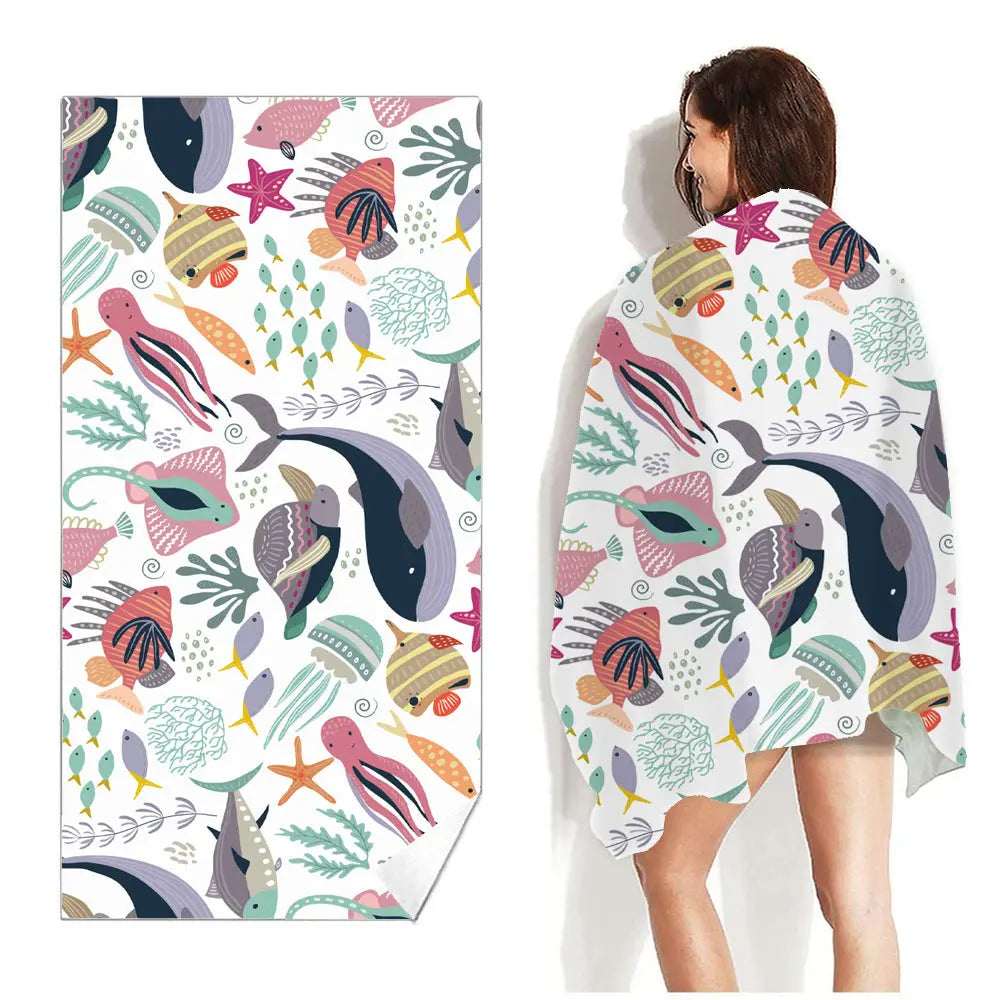 Serviette de Plage Imprimé ZENITH 5 Style-160x80cm
