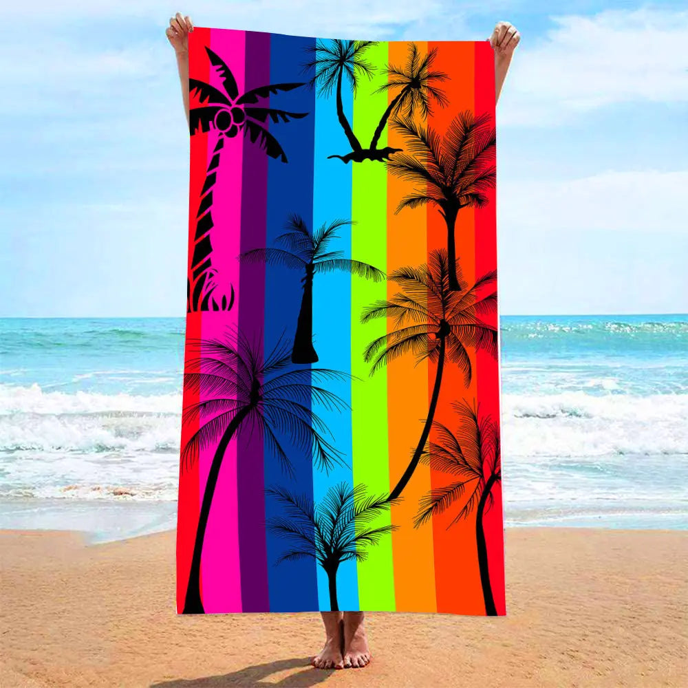 Serviette de Plage Imprimée VACANZA 42S-70x140 OPP bag