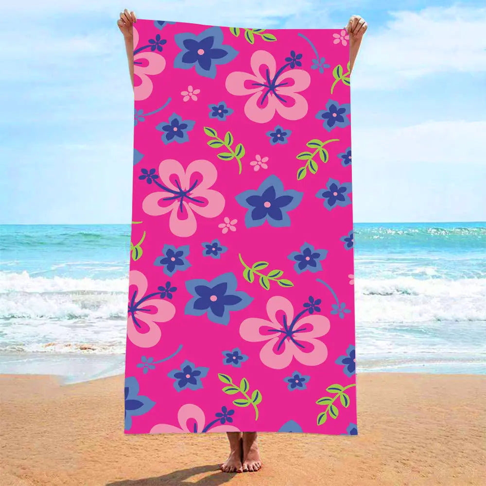 Serviette de Plage Imprimée VACANZA 56S-70x140 OPP bag
