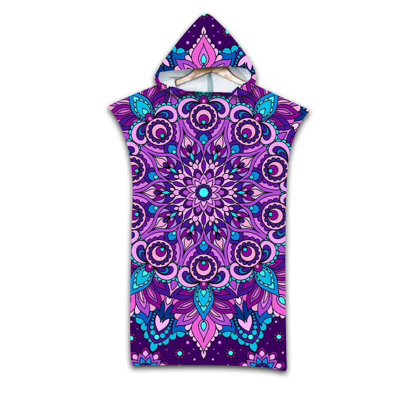 Serviette de Plage Imprimée WAVETA Style 6-75x110cm