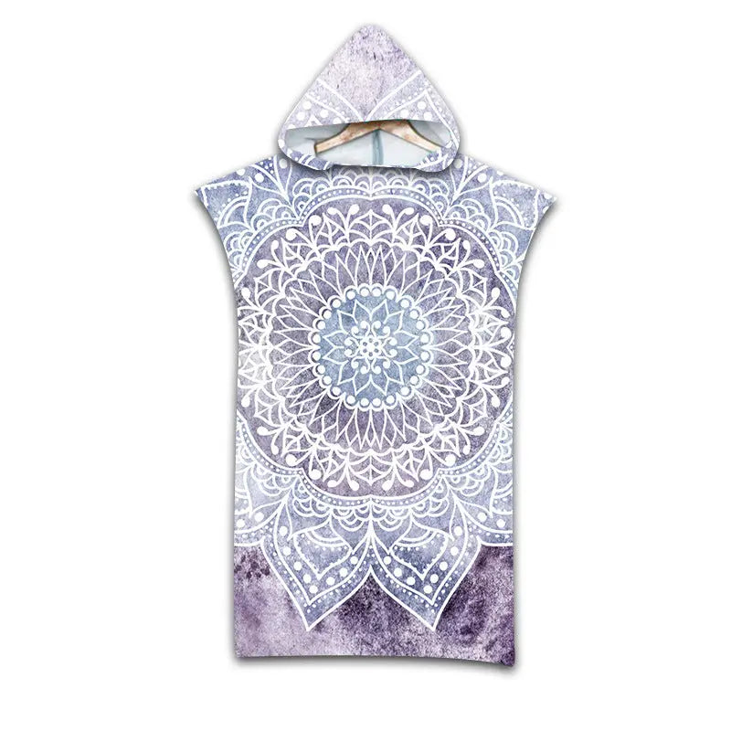 Serviette de Plage Imprimée WAVETA Style 11-75x110cm