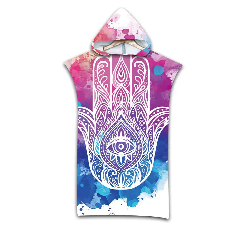 Serviette de Plage Imprimée WAVETA Style 13-75x110cm