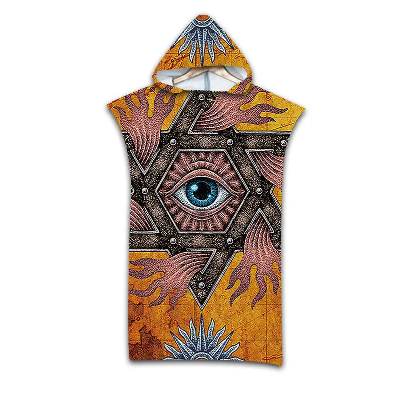 Serviette de Plage Imprimée WAVETA Model 14-75x110cm