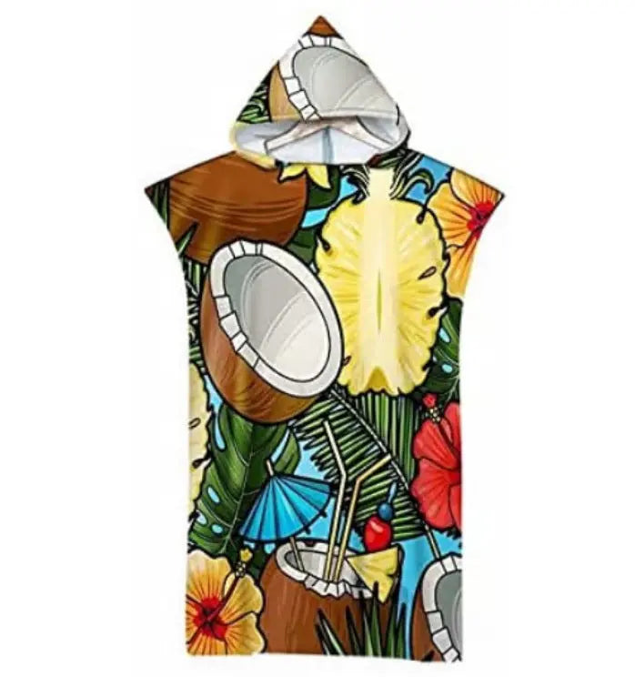 Serviette de Plage Imprimée WAVETA Style 18-75x110cm