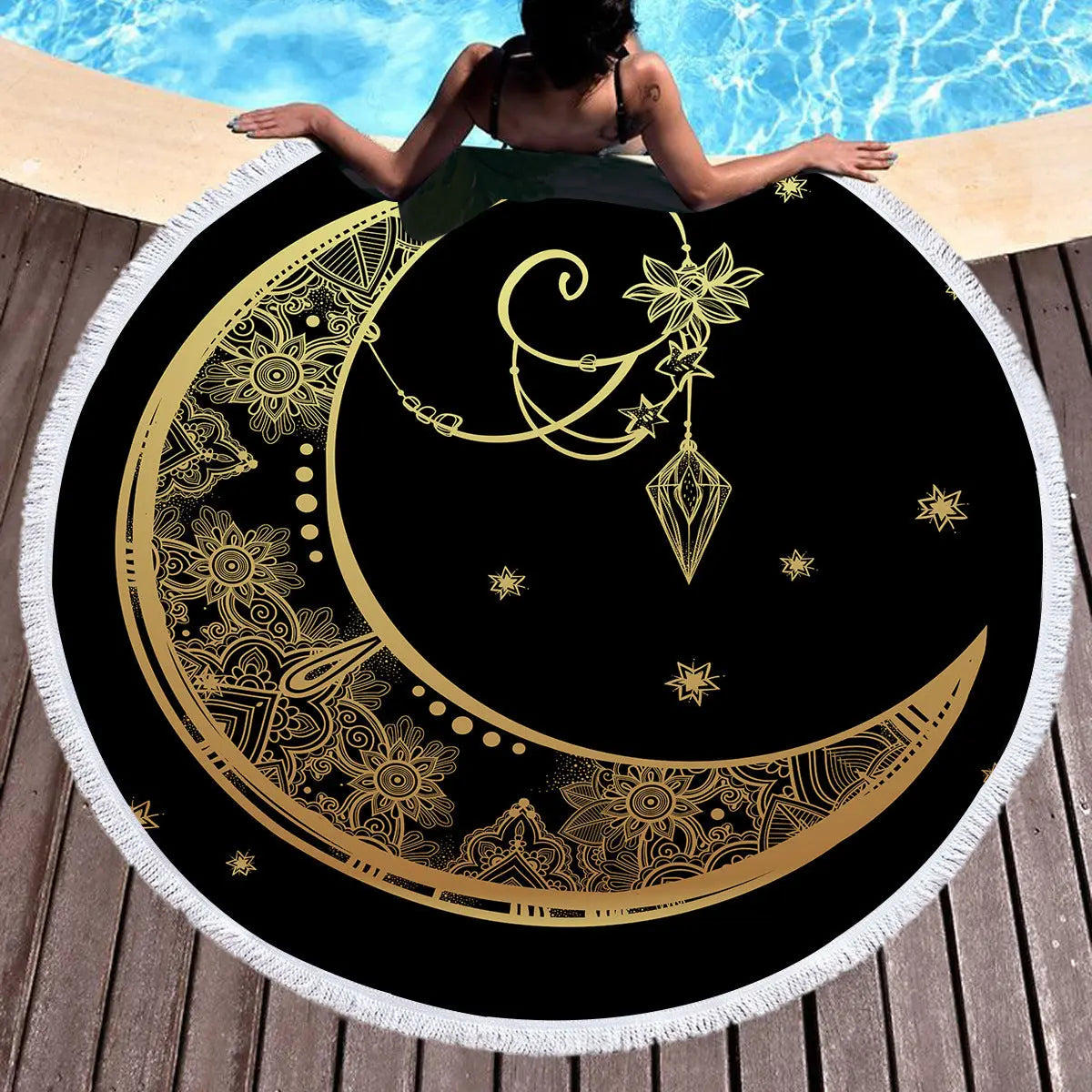 Serviette de Plage Mandala ELEPHA C