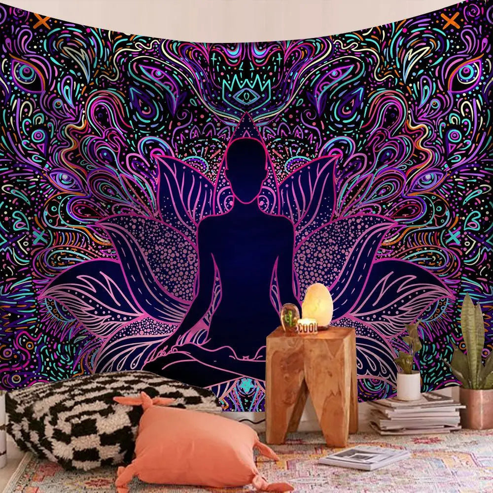 Serviette de Plage Mandala TINA H-180x230cm