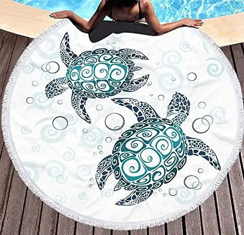 Serviette de Plage Microfibre AZURE Style16-300gfinished polyestermaterial