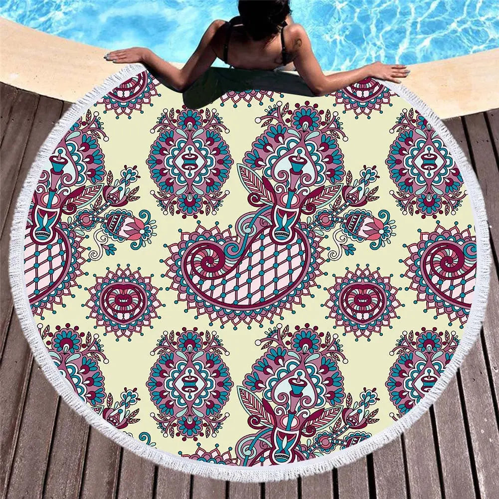 Serviette de Plage Microfibre MACHA 3 style-150cm