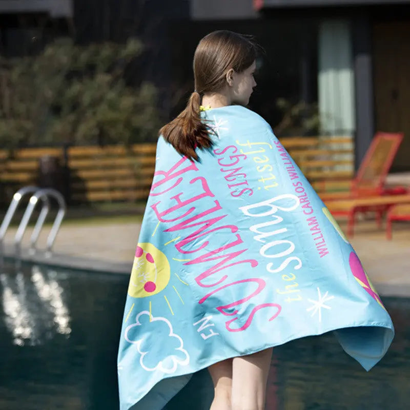 Serviette de Plage Microfibre RAPIDO E