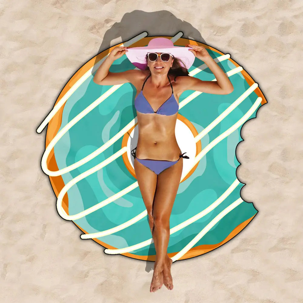 Serviette de Plage Microfibre SUNNY 3color-Owel material 150cm