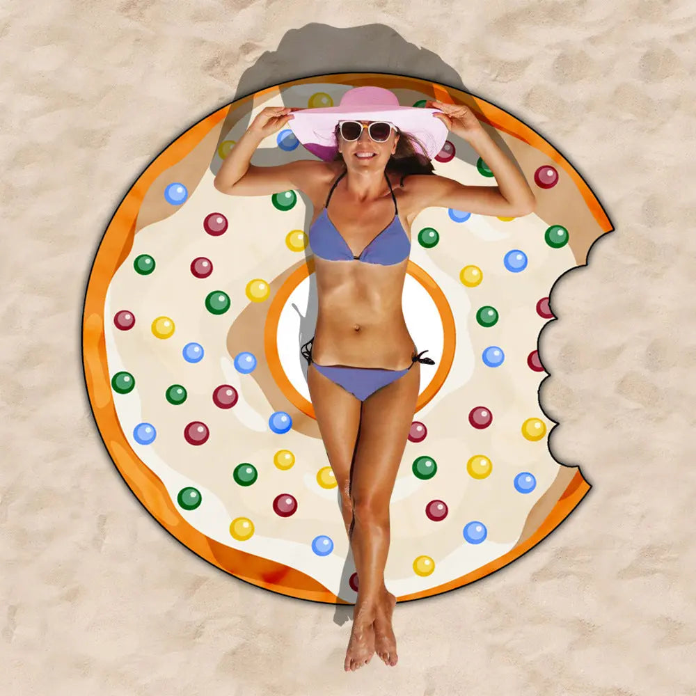 Serviette de Plage Microfibre SUNNY 4color-Owel material 150cm