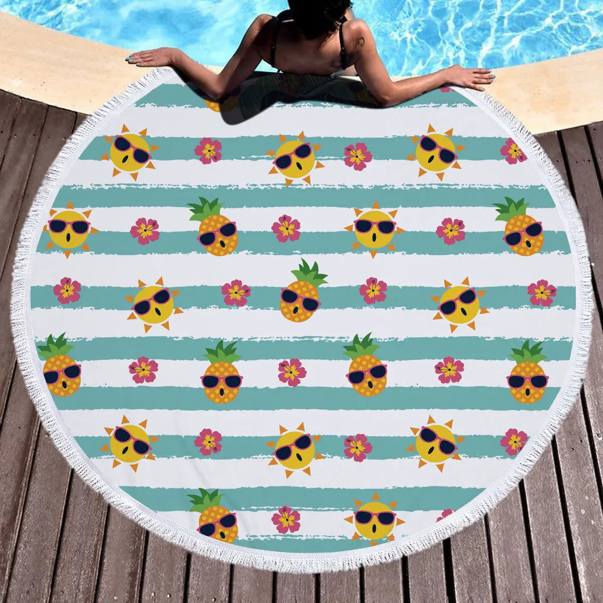 Serviette de Plage Microfibre SUNSHINE V
