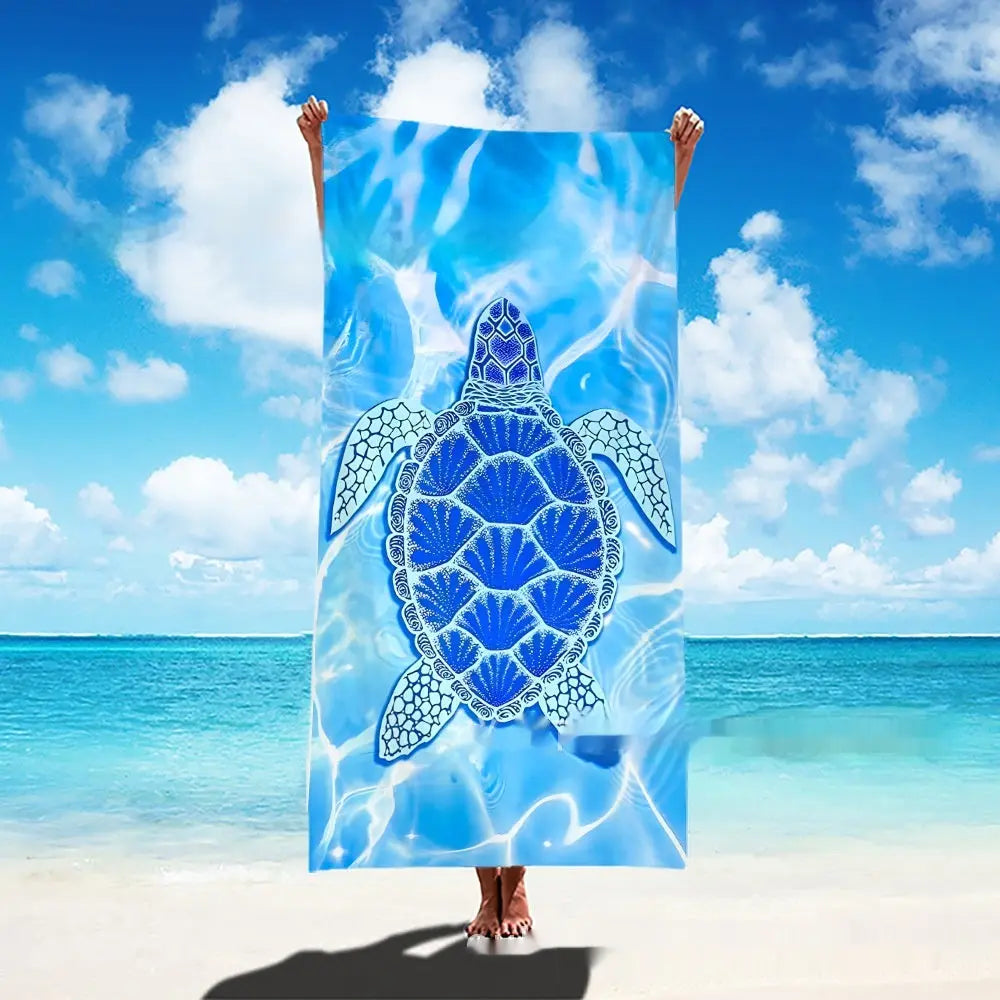 Serviette de Plage Océan Tortuga AL221012231-Microfiber 90x180CM