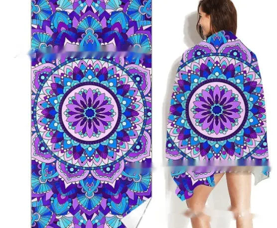 Serviette de Plage Océan Tortuga AL221012237-Microfiber 75x150CM