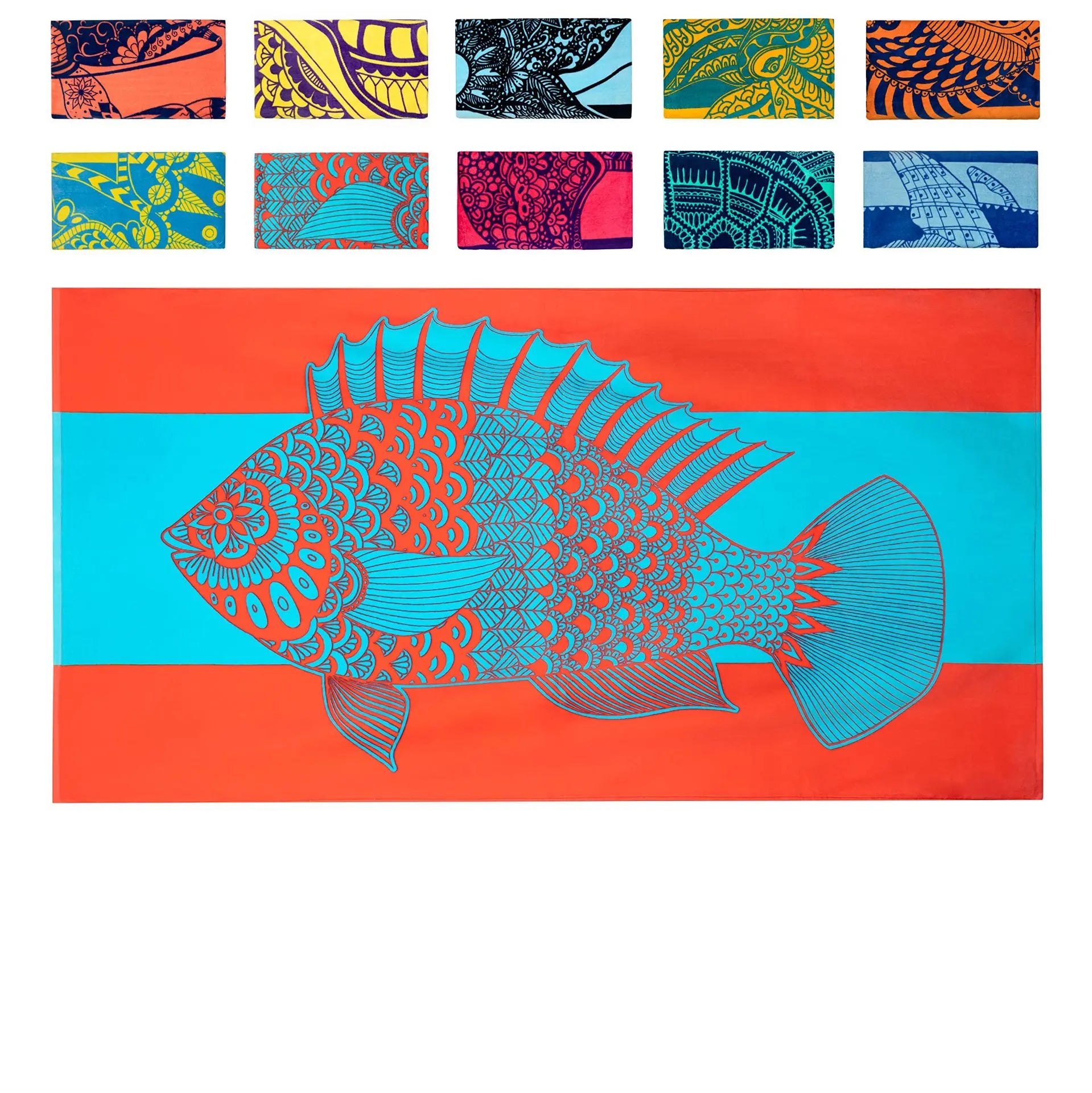 Serviette de Plage Océan Tortuga AL221012226-Microfiber 90x180CM