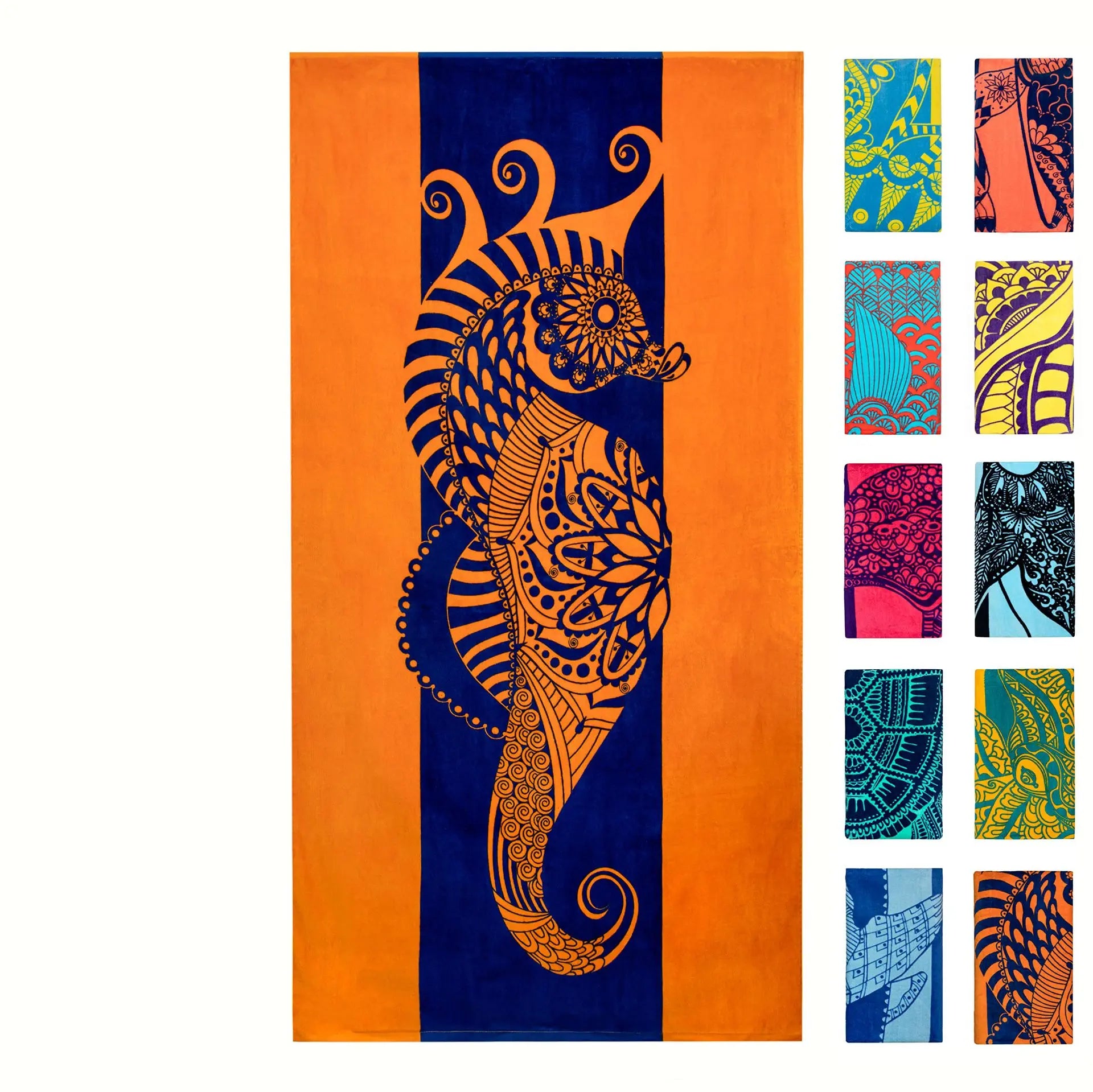 Serviette de Plage Océan Tortuga AL221012228-Microfiber 90x180CM