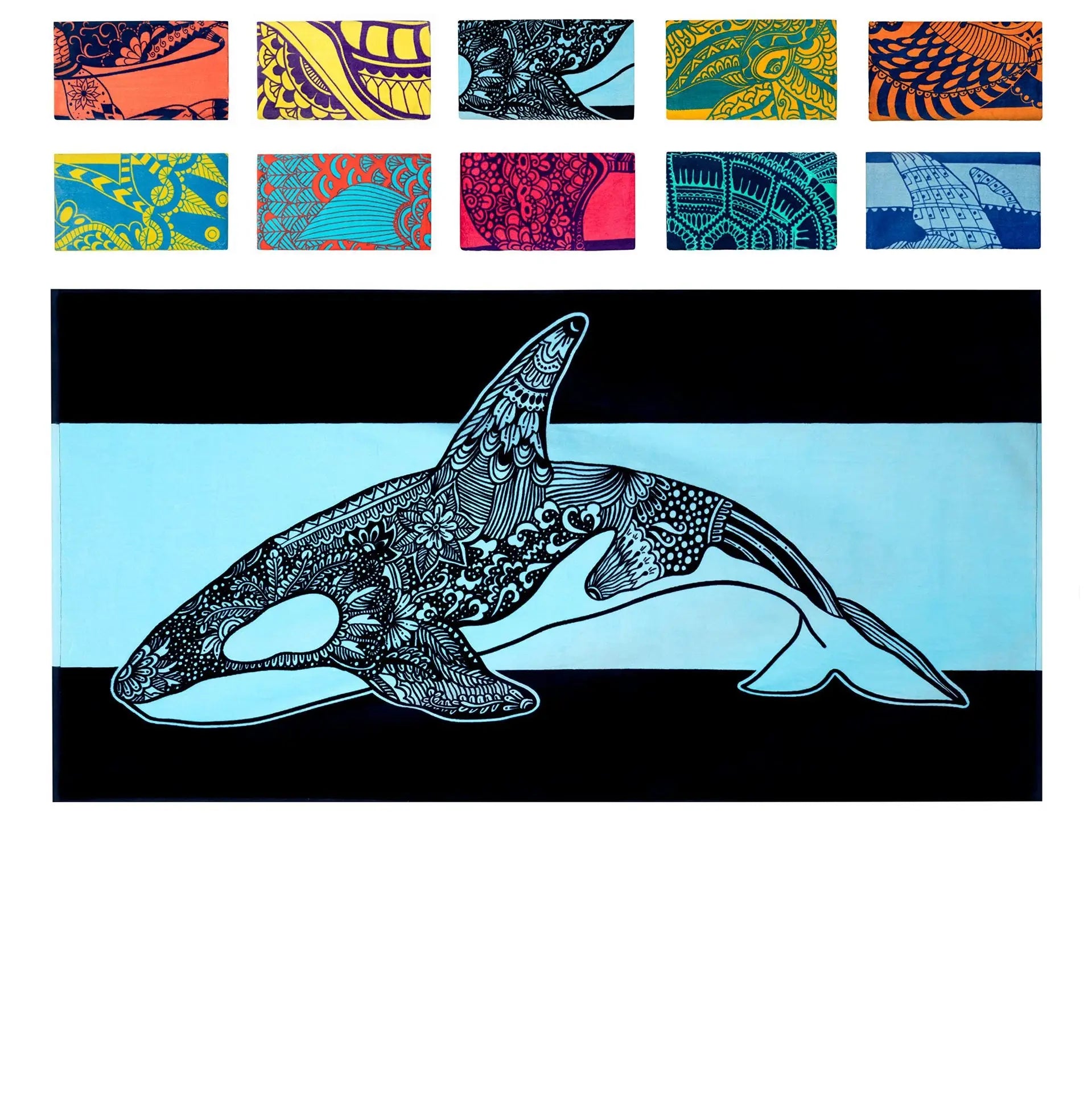 Serviette de Plage Océan Tortuga AL221012235-Microfiber 80x160CM