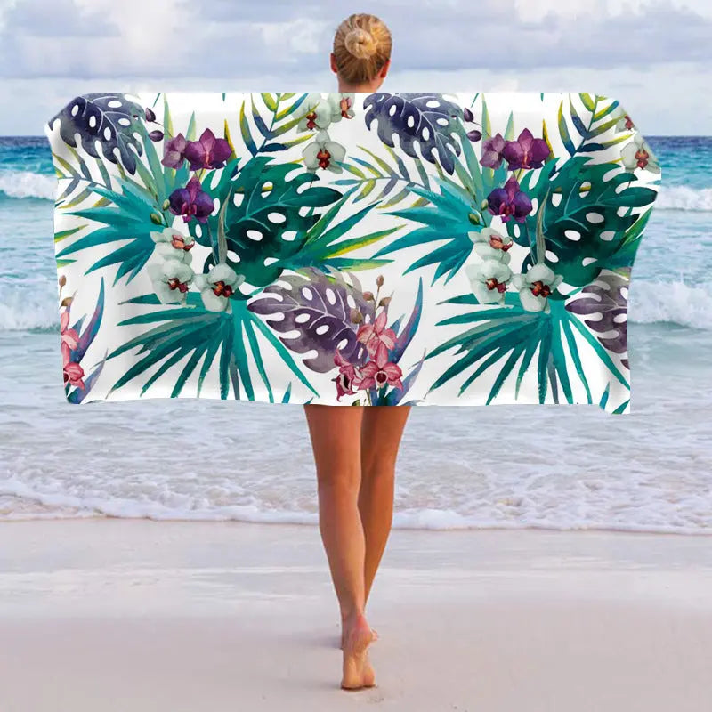 Serviette de Plage Séchage Rapide VELOXA D