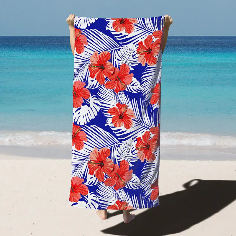 Serviette de Plage Séchage Rapide MAVERRA Blue night-180x90CM