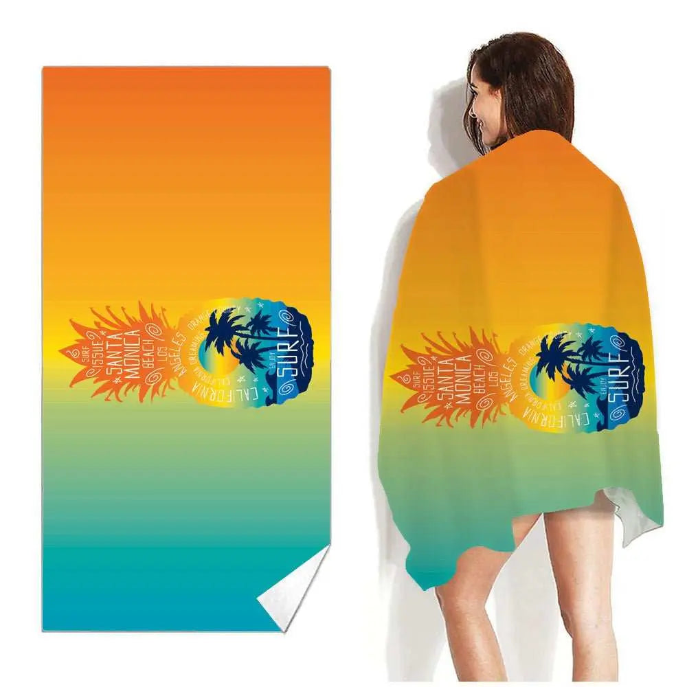 Serviette de plage imprimée SUMMER Housse de France