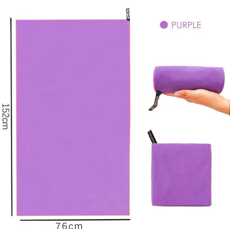 Serviette de plage imprimée en polaire double face FLOPY Housse de France