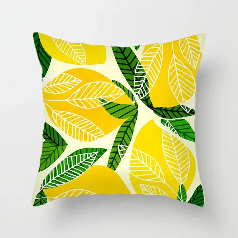 Taie D'Oreiller Imprimée Polyester LEMONA Housse de France