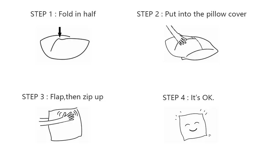 Taie d'Oreiller Moderne Eco LINORA Housse de France