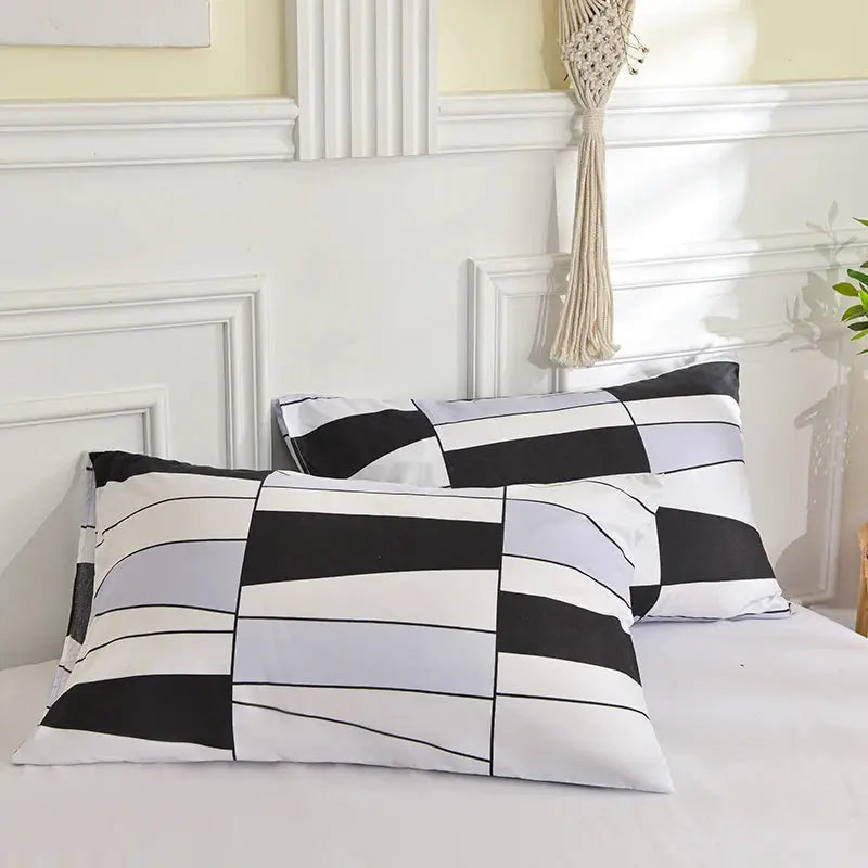 Taies D'Oreiller Imprimées Maison SOFTEA Housse de France