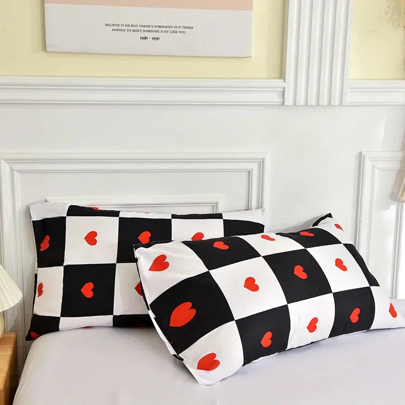 Taies D'Oreiller Imprimées Maison SOFTEA Housse de France