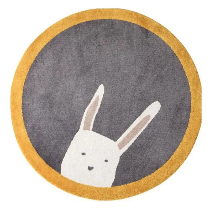 Tapis Rond Enfant Confort BUNNIE