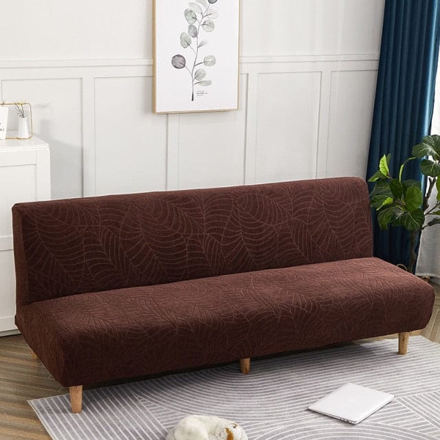 FORESTY - Housse de canapé-lit imperméable Jacquard couleur unie | Housse De France