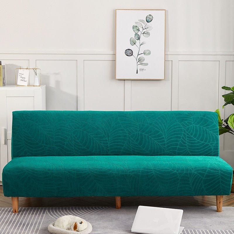 FORESTY - Housse de canapé-lit imperméable Jacquard couleur unie | Housse De France