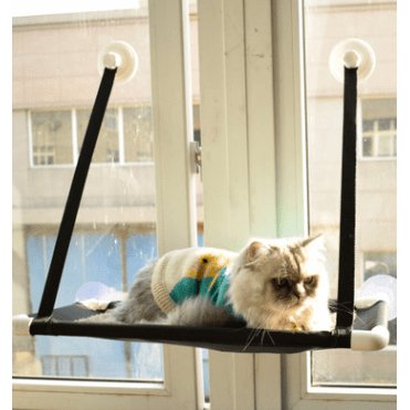 Hamac litière de chat avec ventouse pour fenêtre - Housse De France