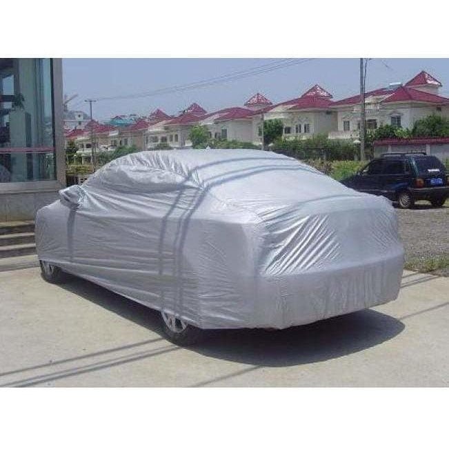 HDFMOTOR - Housse de voiture complète de haute qualité résistante à la poussière / imperméable à l'eau S-XL en taille