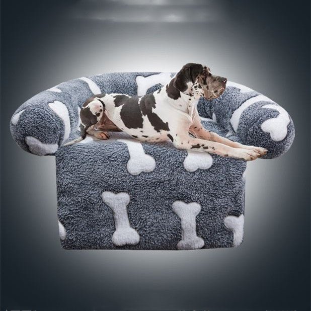 MIRMANDE - Housse de canapé en peluche pour chien | Housse De France