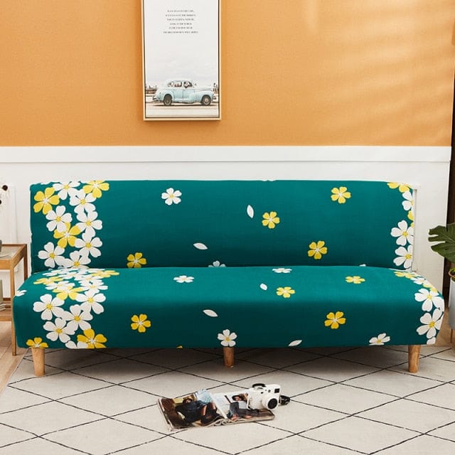 Housse de canapé-lit pliante sans bras anti-griffure de chat STARTE | Housse De France