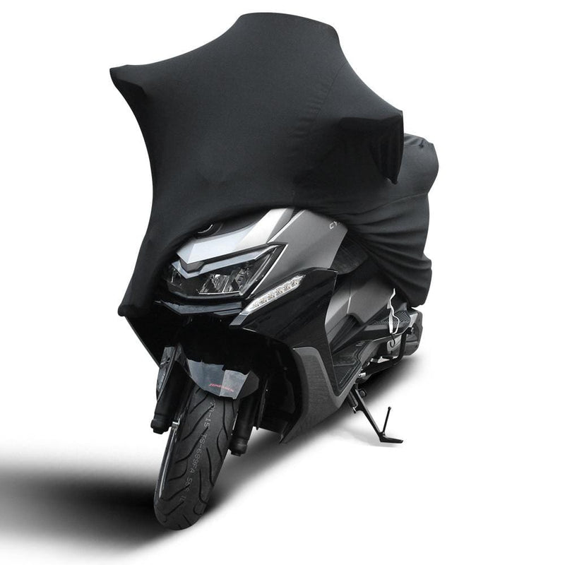 STRECHCY - Housse de moto en tissu extensible à quatre côtés | Housse De France
