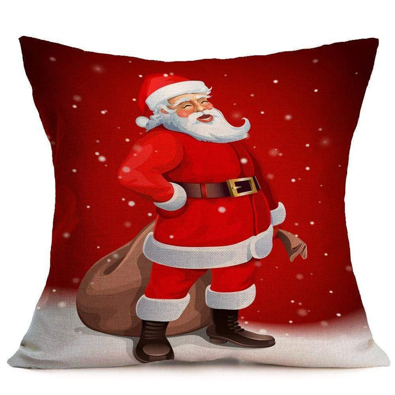 Taie d'oreiller de canapé de voiture motif festif de Noël | Housse De France