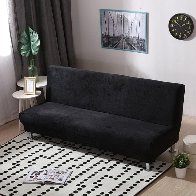 VELVETED - Housse canapé-lit Ikea en velours | Housse De France