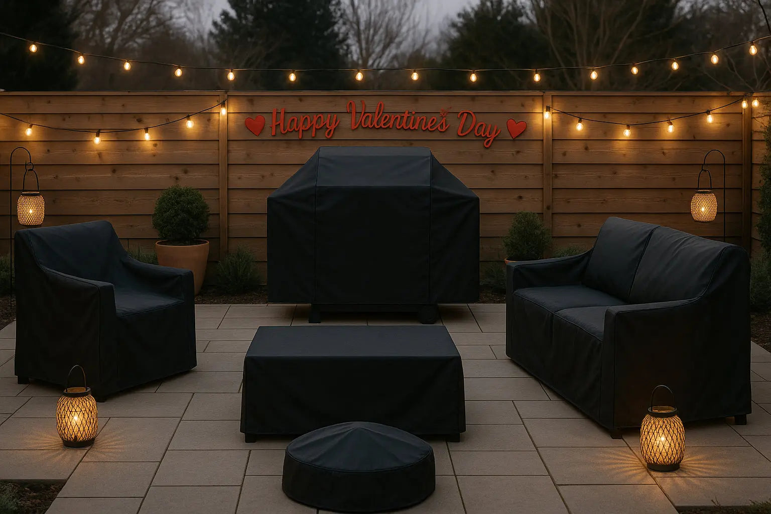 6 Conseils pour un Jardin Stylé et Bien Protégé à la Saint-Valentin