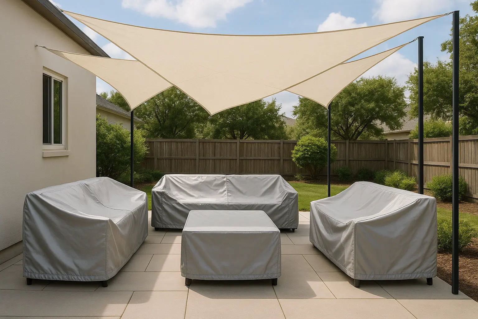 Housses d'extérieurs : Une solution économique pour votre espace extérieur