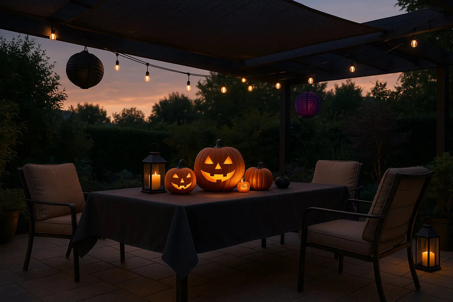 Idées de décoration pour un Halloween chaleureux et élégant