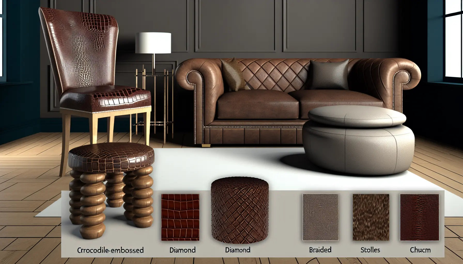 Transformez Votre Espace avec du Mobilier en Cuir Personnalisé