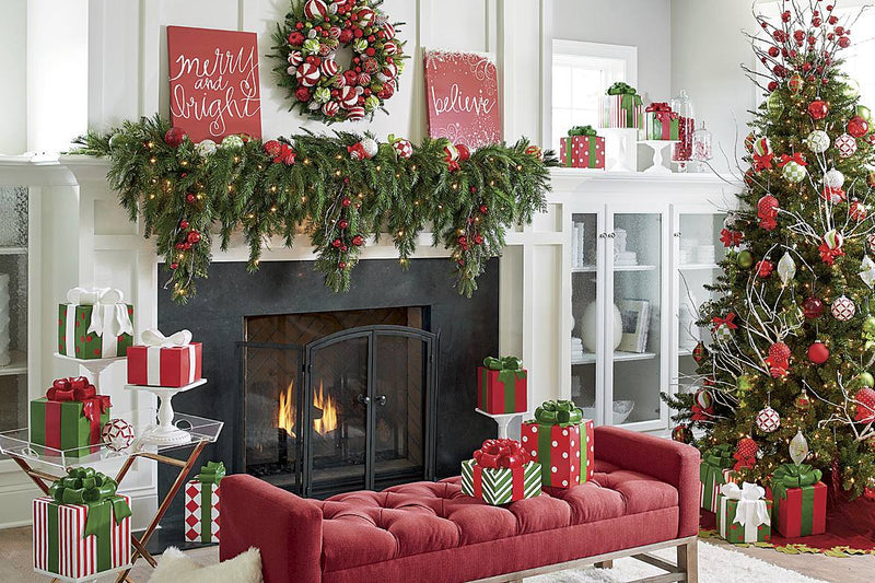 Comment décorer votre salon pour Noël - Housse De France