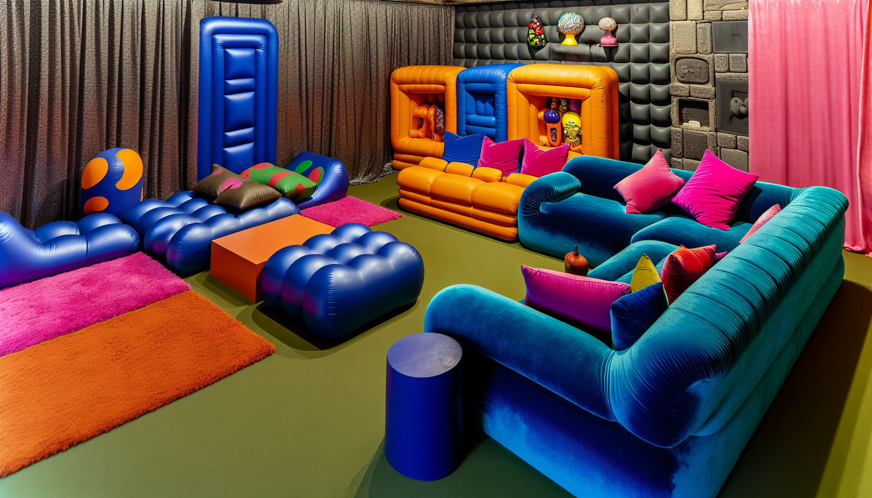 Idées Déco pour un Salon Funky qui Fait Tourner les Têtes