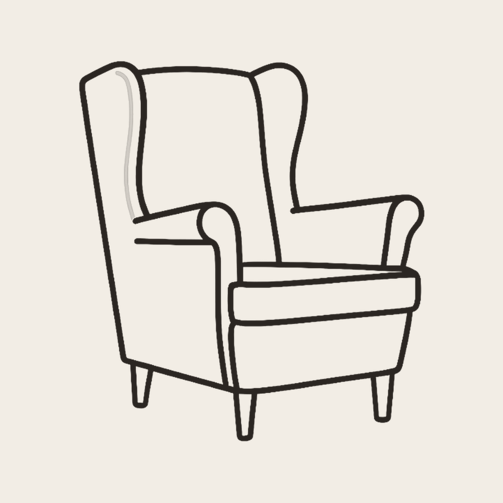Housse fauteuil à oreilles - Housse de France