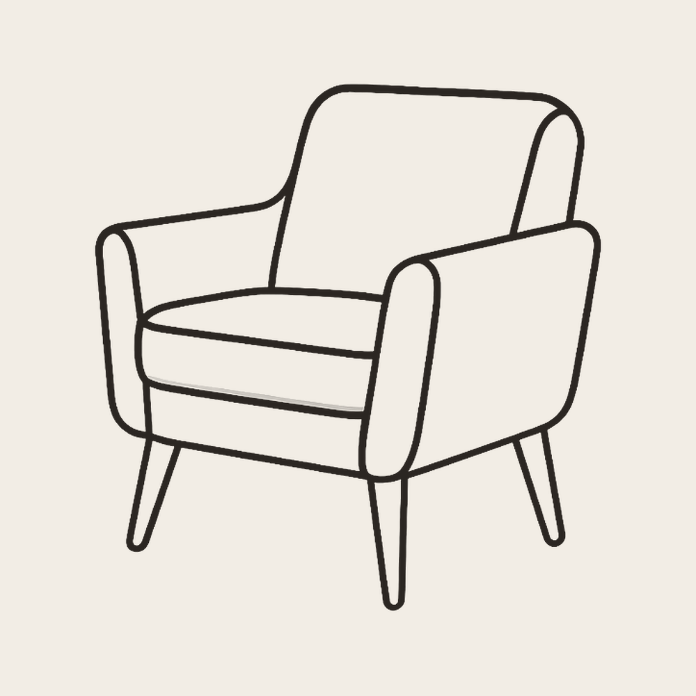 Housse fauteuil scandinave - Housse de France